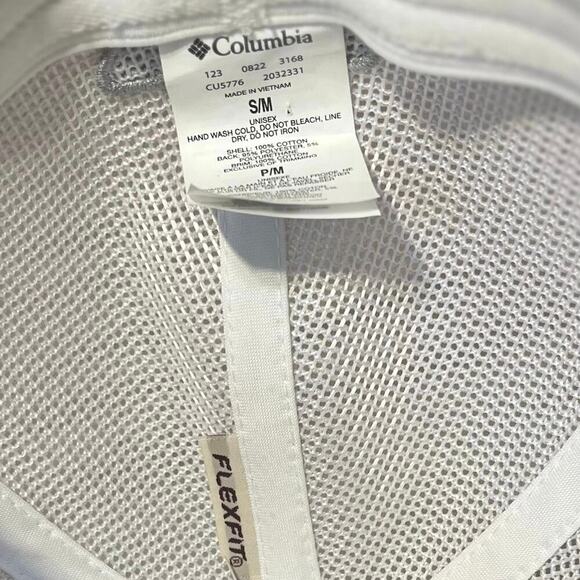 Columbia Blue and White Mesh Cap - Picture 3 of 7